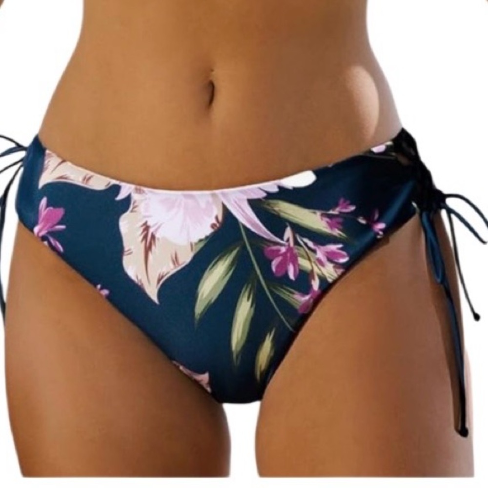 NW Cupshe Floral Print Women's Swim Bottom